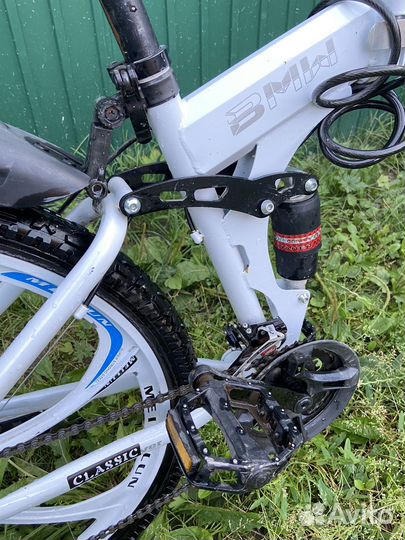 Велосипед на литых дисках bmw