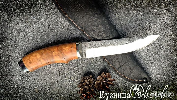 Нож туристический Мустанг из стали х12мф