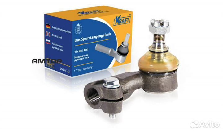 Kraft KT 032284 Наконечник рулевой 2110 правый 