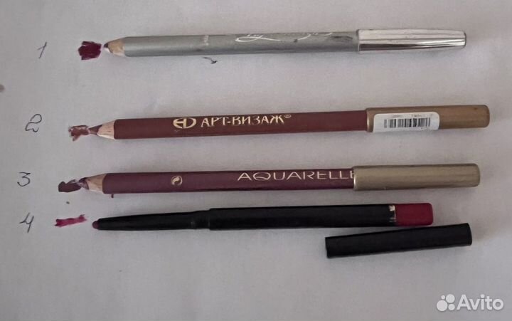 Набор карандашей для губ