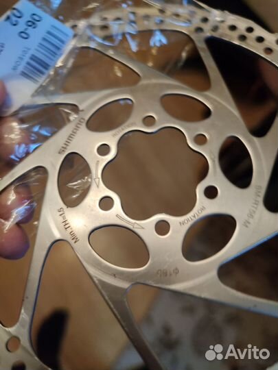 Велосипедный ротор - RT56,160 и 180 мм shimano