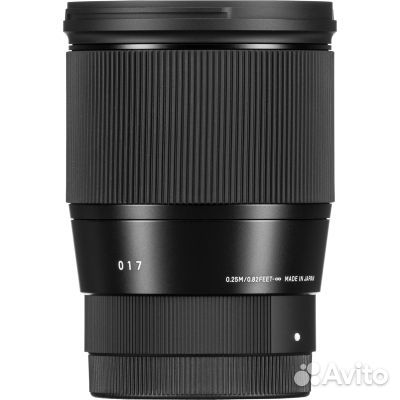 Объектив Sigma AF 16/1.4 DC DN Contemporary Sony E