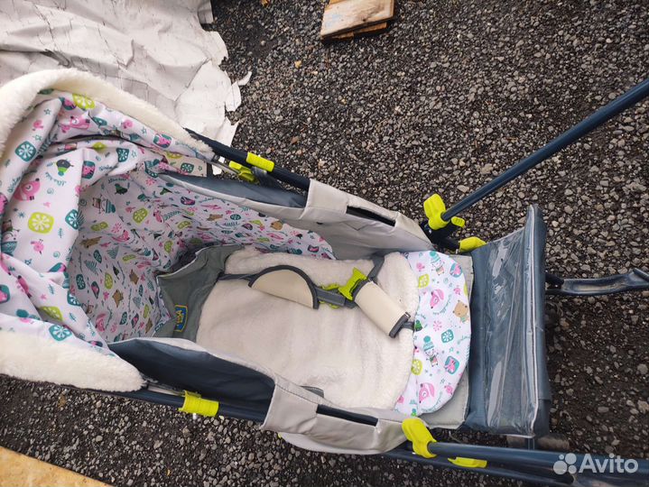 Коляска санки