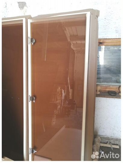 Стеклянная дверь для бани, 680*1800. В наличии