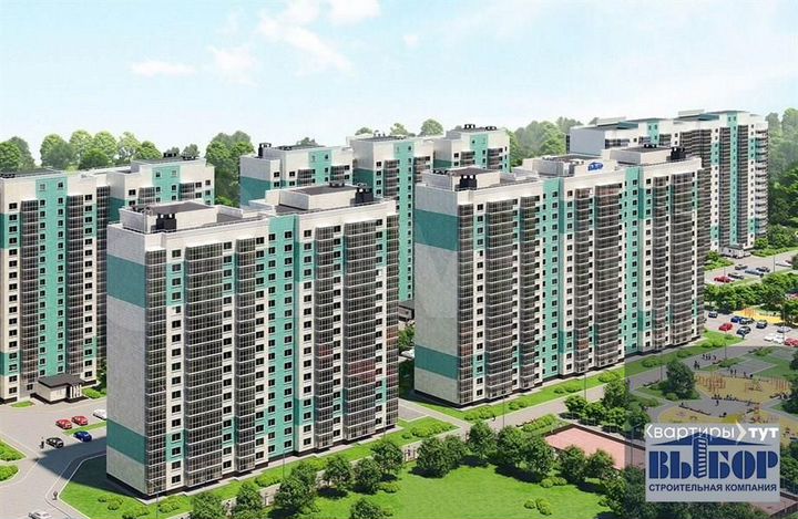 1-к. квартира, 37,6 м², 6/17 эт.