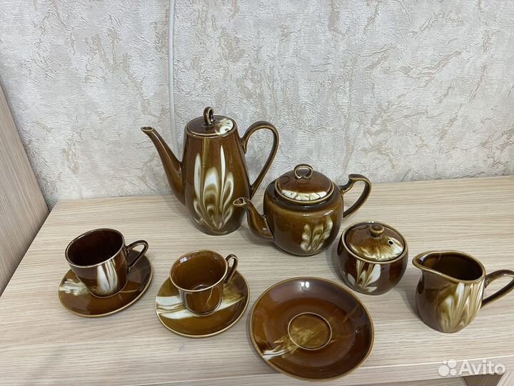 Сервиз кофейный чайный СССР 26 предметов