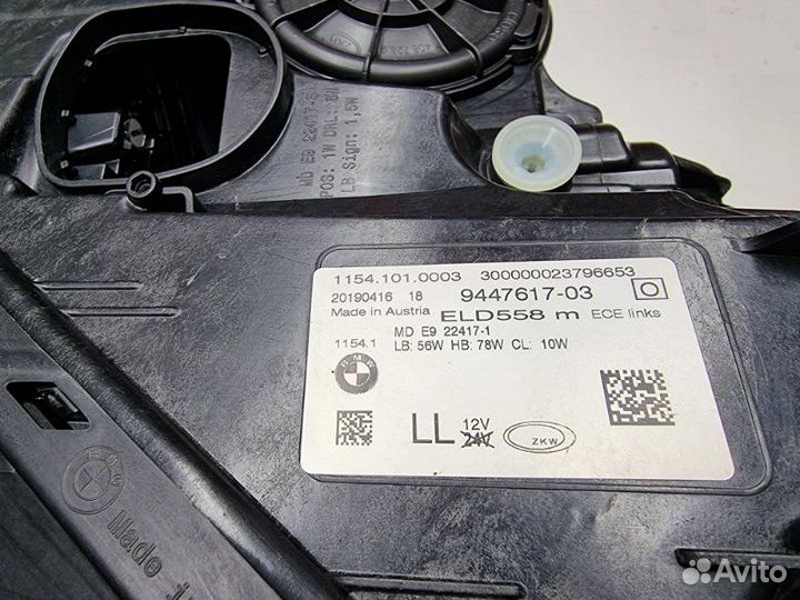 Фара левая Bmw 7 G11 2019