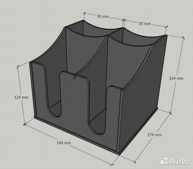 Органайзер для стаканчиков в кофейню