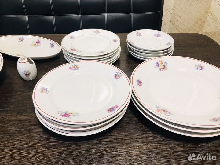 Столовый сервиз Дулево 1954г СССР