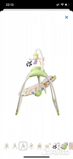 Детские электрокачели