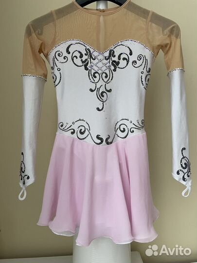 Новое платье для фигурного катания рост 122-128см