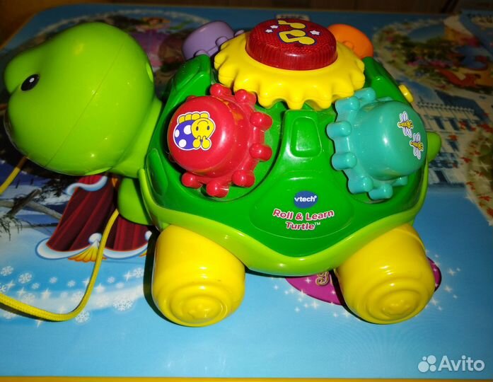 Музыкальная черепашка с английскими песенками