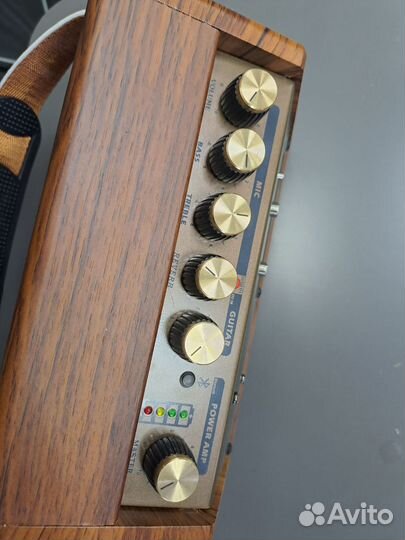 Комбоусилитель 15 Вт с аккумулятором