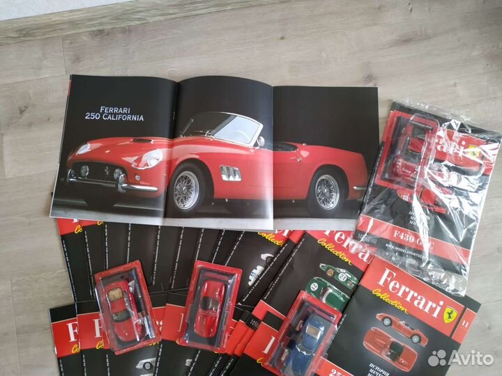 Коллекция модели Ferrari 1;43