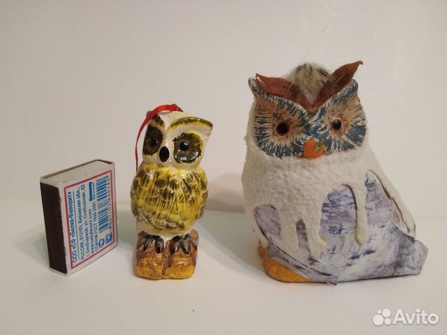 Фигурка сова 2 штуки