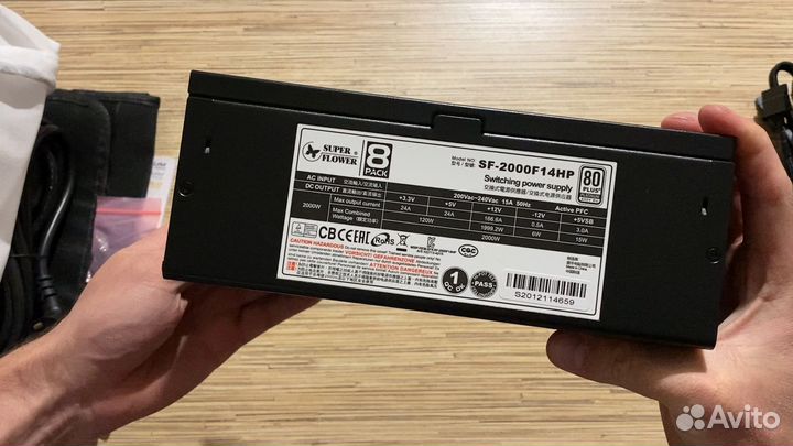 Super Flower 2000W Leadex Platinum (SF-2000F14HP)