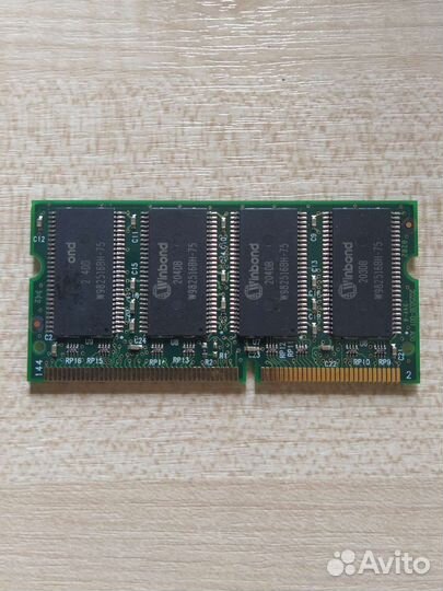 Sodimm 256MB DDR x 1, DDR2 x 2