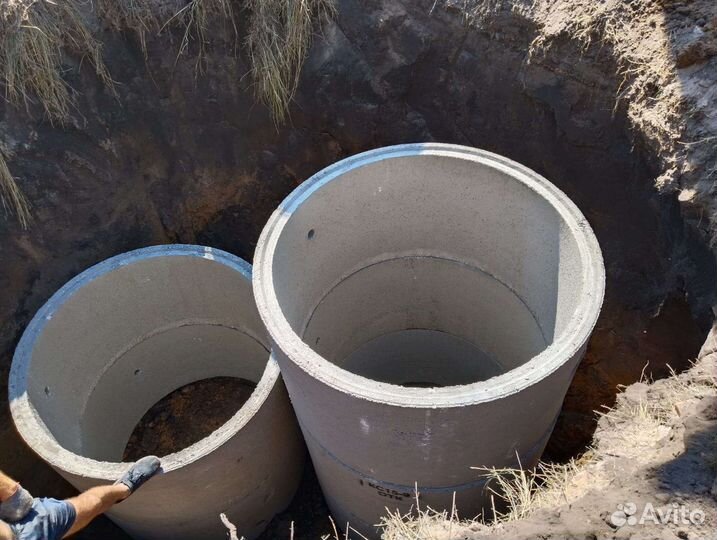 Септик под ключ/ Кесон/Ручная копка