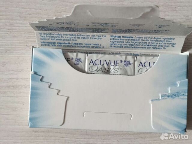 Линзы контактные acuvue oasys двухнедельные