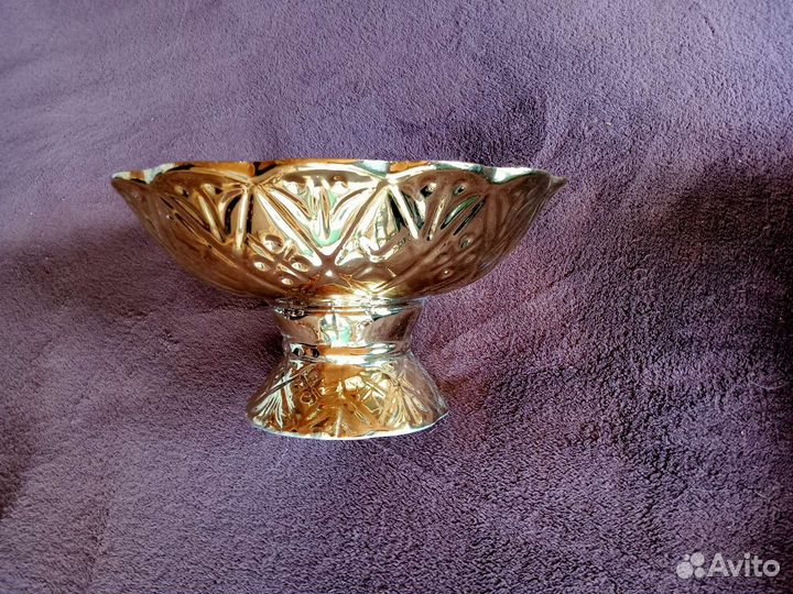 Сервиз пиал 6, ваза 1 Узбекистан