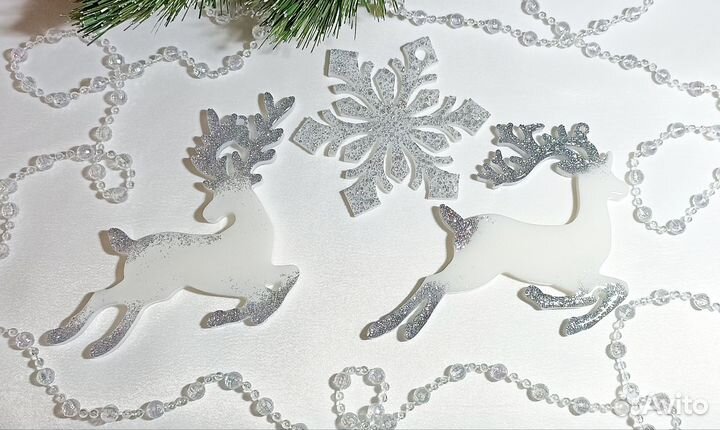 Елочные игрушки набор