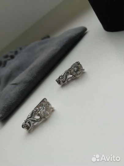 Серебряные серьги