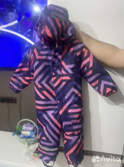 Зимний комбинезон для девочки 86+6
