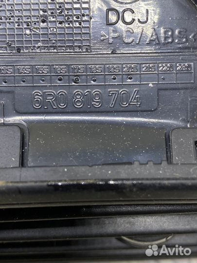 Дефлектор воздуховода volkswagen polo седан 2019