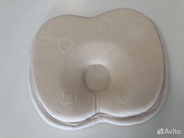 Подушка для новорождённых с эффектом памяти