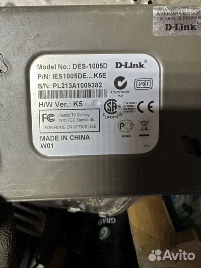 Коммутатор d-link