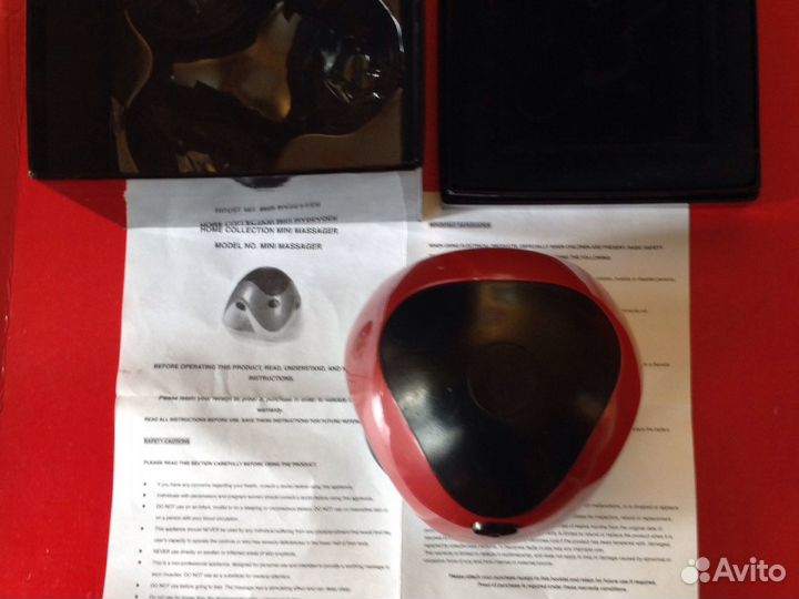 Массажер для ног рук. Мини. Ручной на батарейках