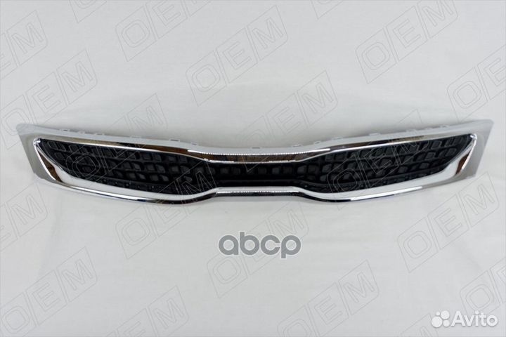 Решетка радиатора Kia Rio 4 FB 2017-2020, хэтчбек