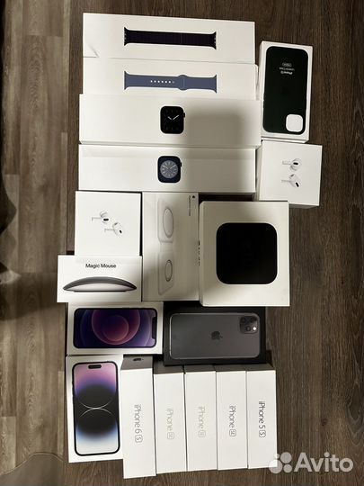 Коробки от apple