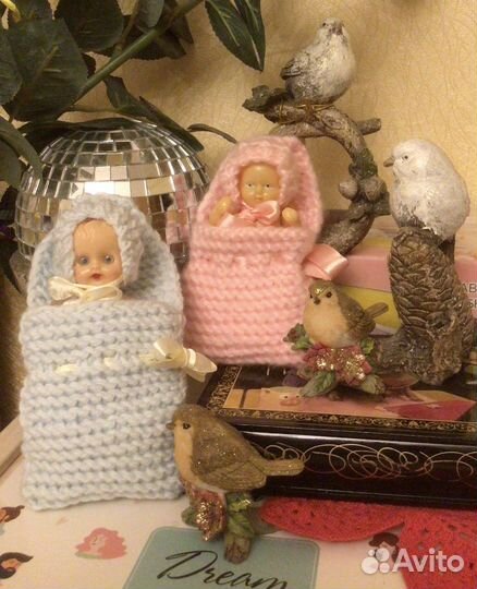 Пупс девочка, целлулоид и куколки