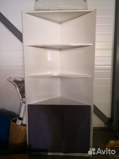 Полка угловая напольная