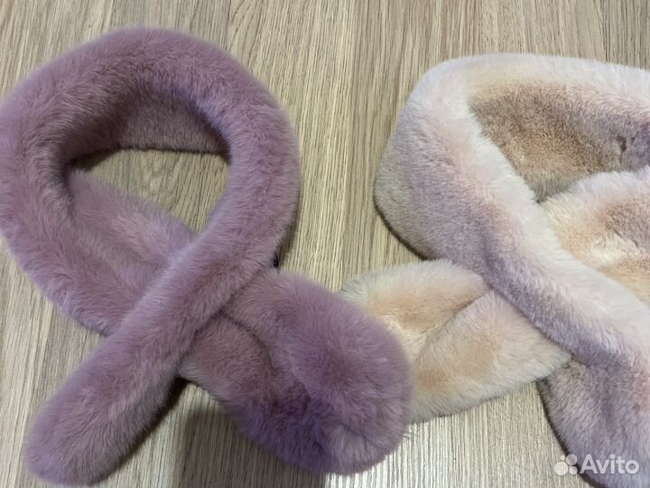Шарф меховой новинка года для девочки