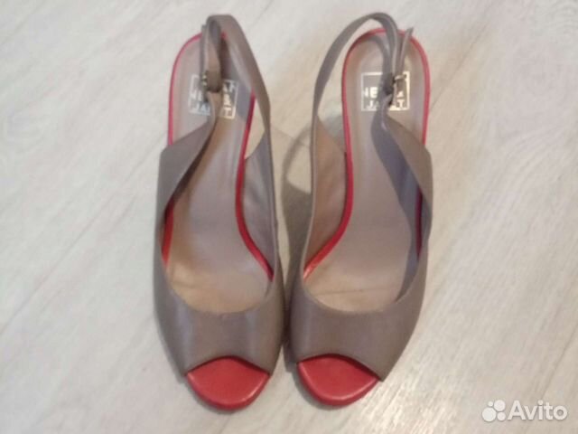 Босоножки женские 39 размер кожа натуральная в отл