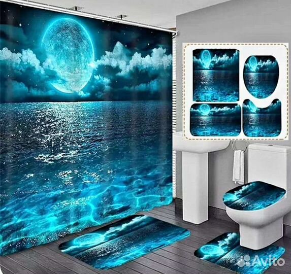 Комплект в ванную из 4предметов