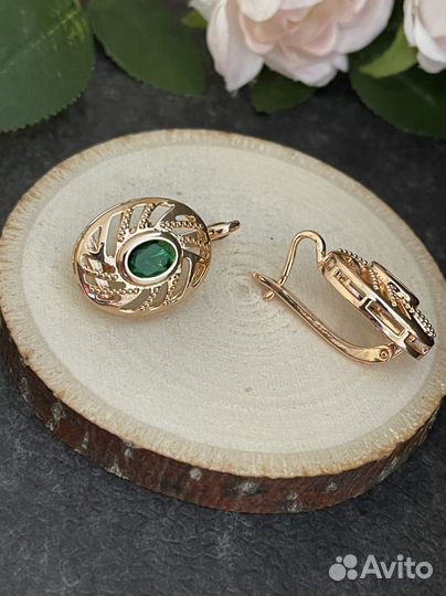 Серьги бижутерия