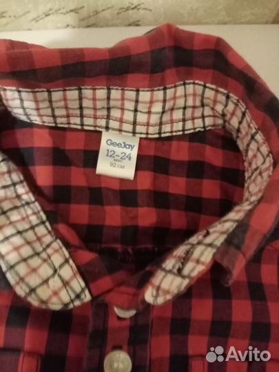 Рубашки 92 размер