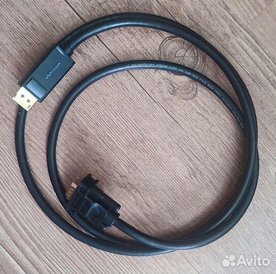 Кабель для монитора VGA-DP