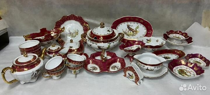 Столовый сервиз царская охота