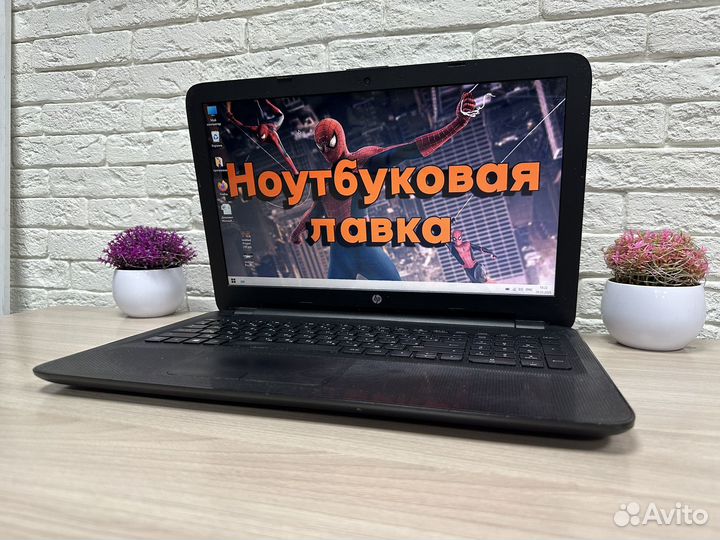 Ноутбук HP для учебы и работы 8GB/SSD/AMD