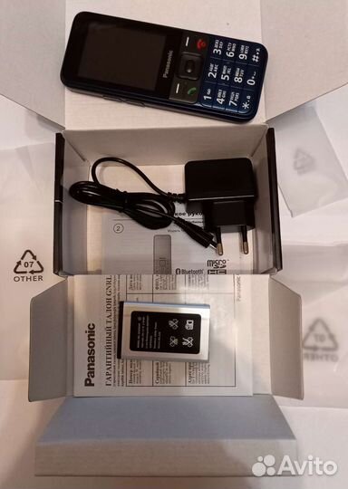 Мобильный телефон Panasonic TF200 Blue