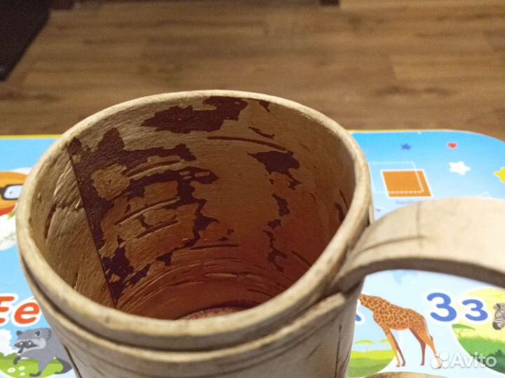 Кружка из дерева