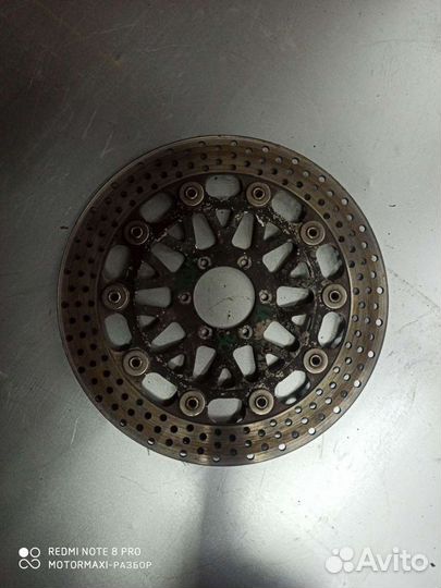 Диск тормозной honda vfr 400 nc30