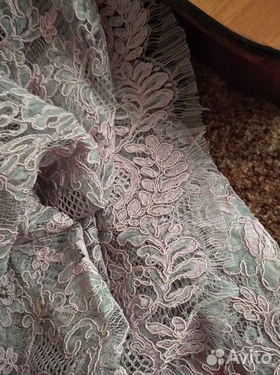 Ткань италия гипюр плюс для подклада 6 метров