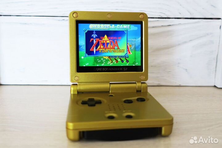Game Boy Advance SP (AGS-101 или IPS) «Zelda»