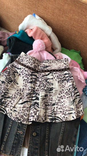 Вещи на девочку пакетом 5-6 -7лет