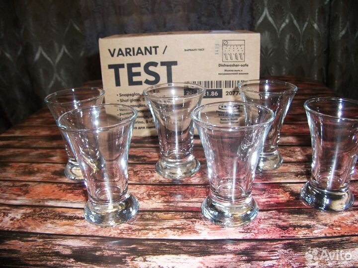 Кружка и стопка (рюмка) IKEA